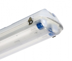 Фото Светильник герметичный пылевлагозащищённый для LED ламп ДСП44-2х22-001 Flagman LED