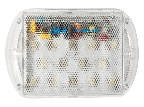 Светодиодный ЖКХ светильник СА-7106Е постоянного горения, ударопрочный, двухрежимный, серия "Персей"