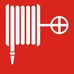 ППБ 0001  Пожарный кран (130х130) URAN/ANTARES пиктограмма