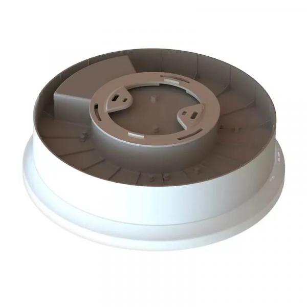 Светильник сд круглый CSVT CLIO-N 18 260х90 CRI80 4000 milky IP65 белый накладной Maestro. Фото 3