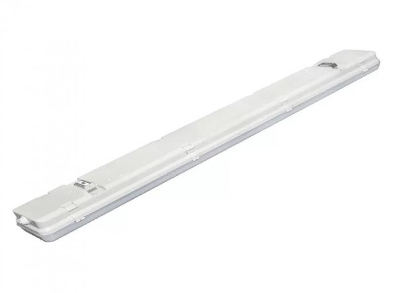 Светильник сд CSVT АЙСБЕРГ 38 1270х152х100 CRI80 5000 milky IP65 серый ЦБ000009149. Фото 2