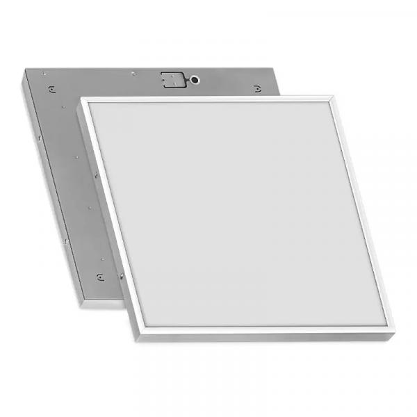 Школьный сд светильник квадрат AVRORA-90 36 588х588 CRI91 4000 opal-sand IP20 белый грильято Natural color ЦБ-00014182. Фото 3
