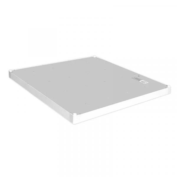 Школьный сд светильник квадрат с БАП CSVT HIGHTECH-А 38 595х595х40 CRI91 4000 opal-sand IP54 белый c БАП на 3 часа LUXDATOR Natural Color. Фото 3