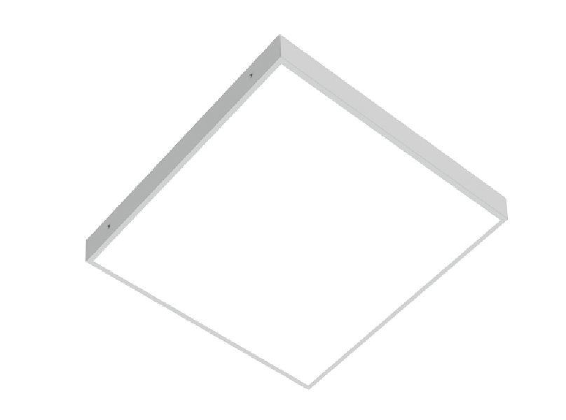 Фото Светодиодный светильник CSVT KANT PRO G 35 595х595х40 CRI91 4000 opal-sand IP20 белый NATURAL COLOR